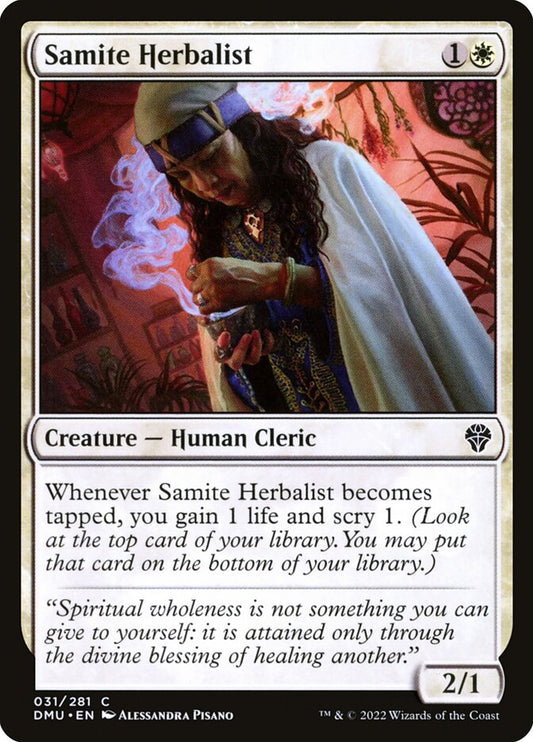 Samite Herbalist – Dominaria United [DMU] – D – #31