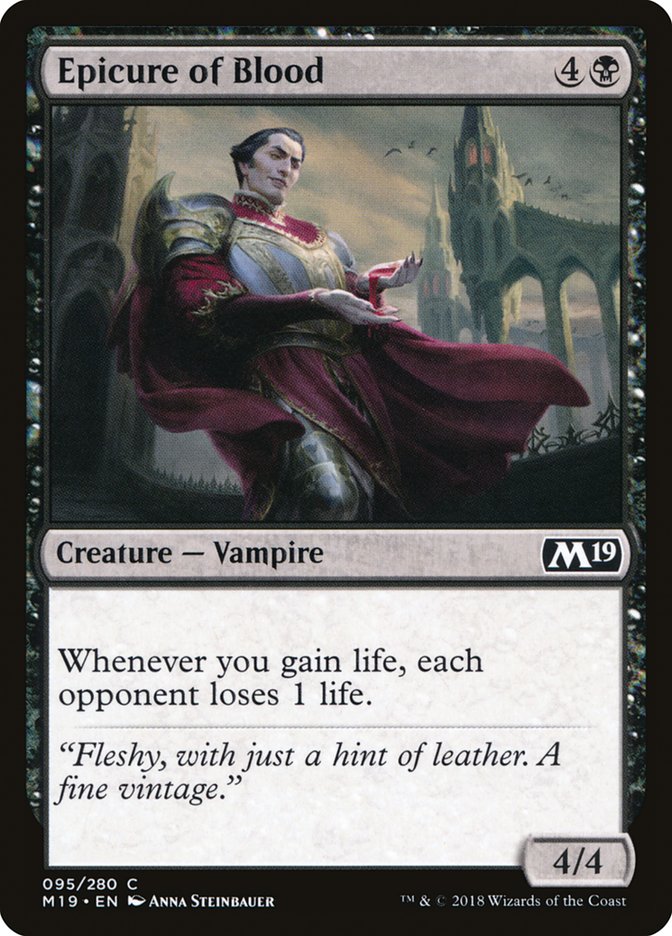 Epicure of Blood – Core Set 2019 [M19] – English – #95