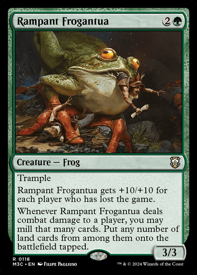 Rampant Frogantua – Modern Horizons 3 Commander [M3C] – English – #118