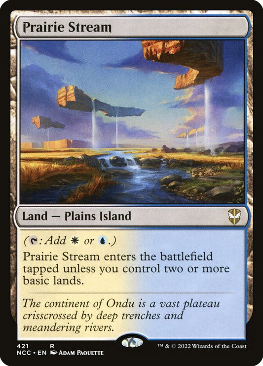 Prairie Stream – New Capenna Commander [NCC] – English – #421