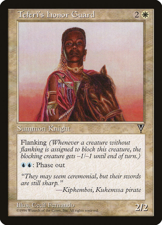 Teferi's Honor Guard – Visions [VIS] – English – #22