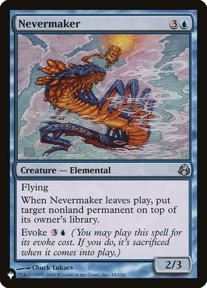 Nevermaker – The List [PLST] – English – #MOR-44