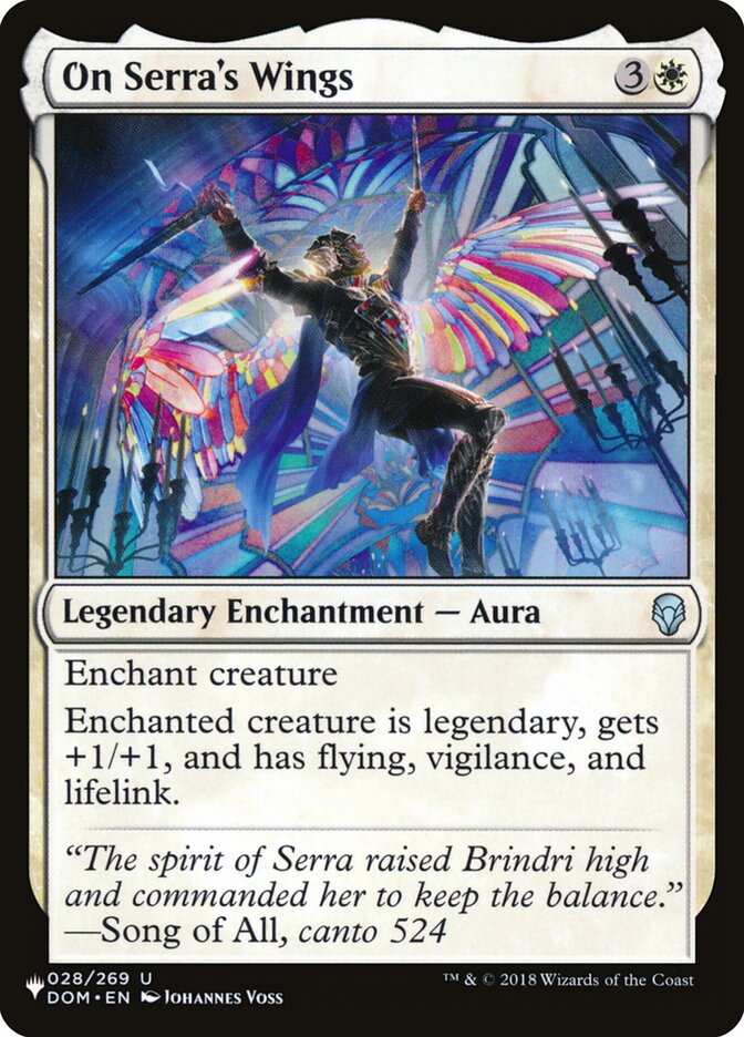 On Serra's Wings – The List [PLST] – English – #DOM-28