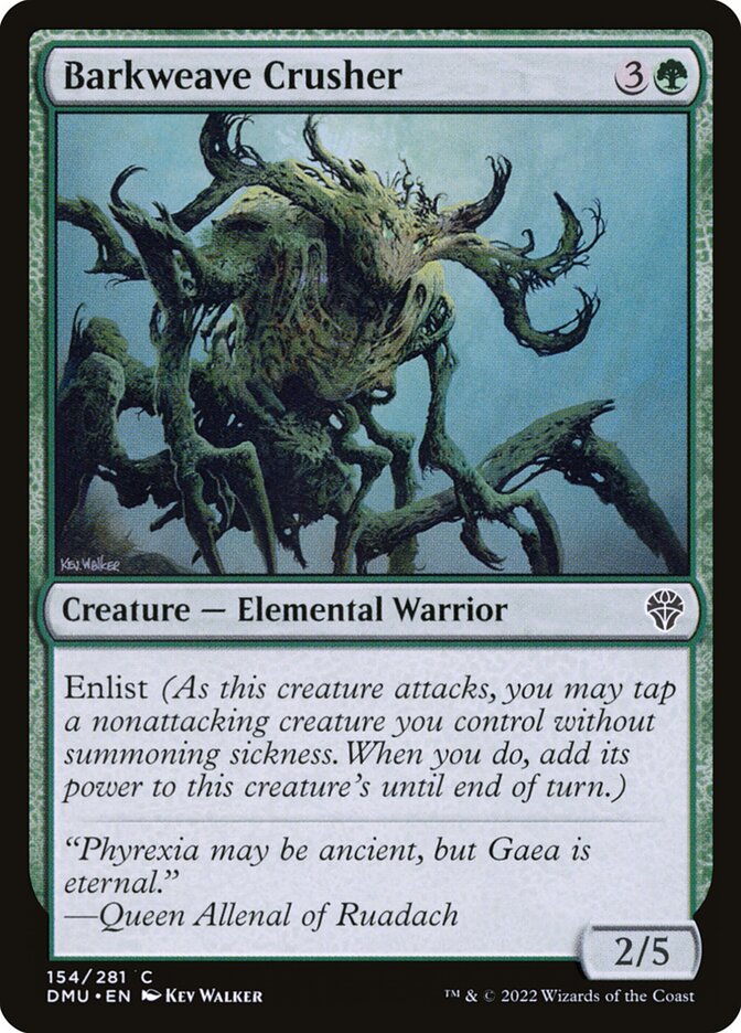 Barkweave Crusher – Dominaria United [DMU] – English – #154
