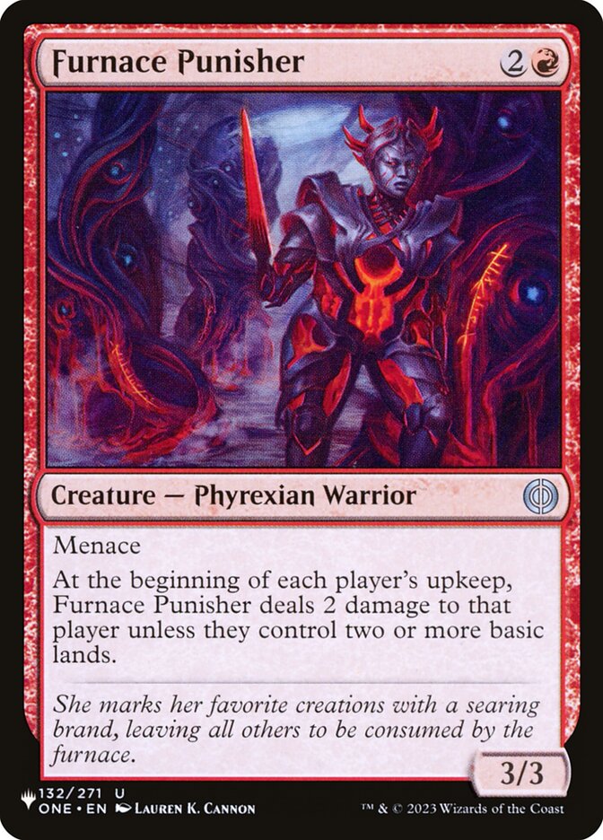 Furnace Punisher – The List [PLST] – English – #ONE-132