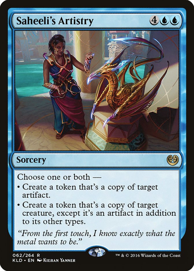 Saheeli's Artistry – Kaladesh [KLD] – English – #62