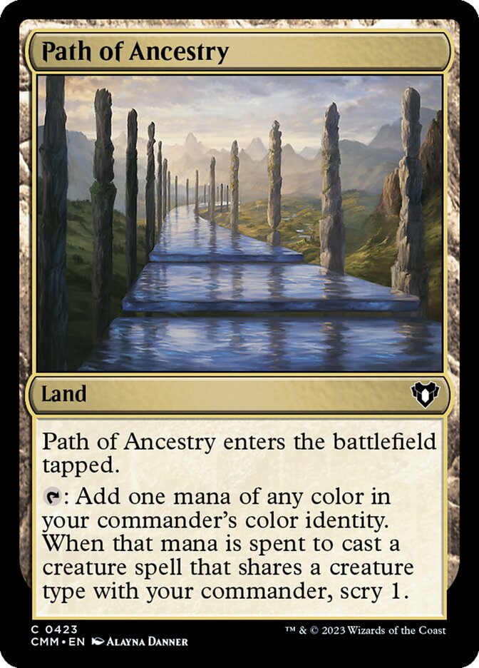 Path of Ancestry – Commander Masters [CMM] – D – #423