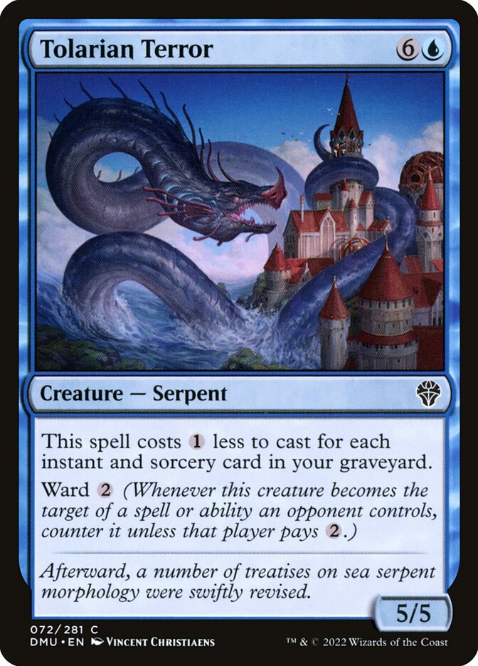 Tolarian Terror – Dominaria United [DMU] – English – #72