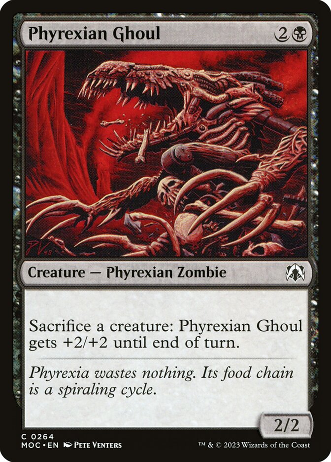 Phyrexian Ghoul – March of the Machine Commander [MOC] – D – #264