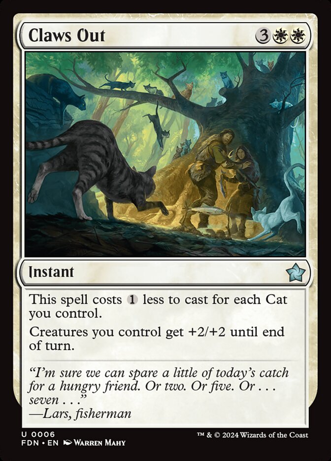 Claws Out – Foundations [FDN] – D – #6