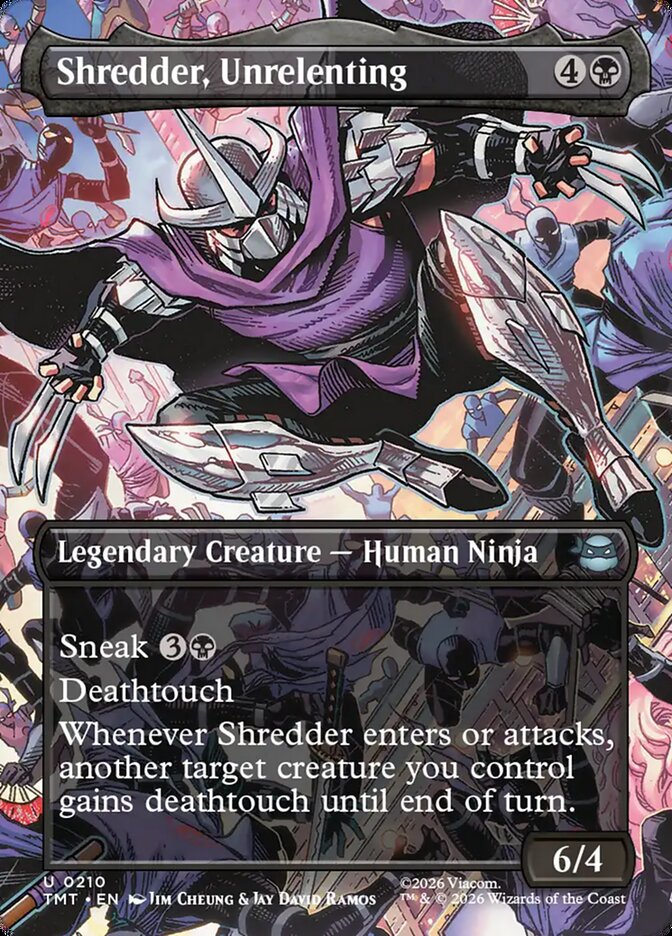 Shredder, Unrelenting – Teenage Mutant Ninja Turtles [TMT] – English – #210