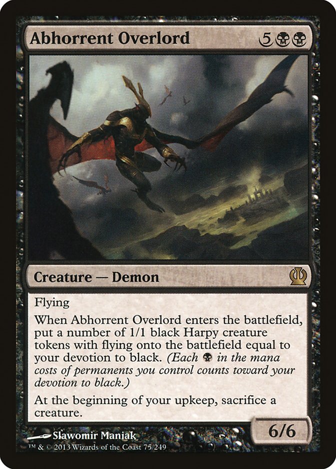Abhorrent Overlord – Theros [THS] – English – #75