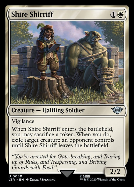 Shire Shirriff – The Lord of the Rings: Tales of Middle-earth [LTR] – D – #30