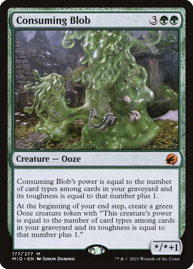 Consuming Blob – Innistrad: Midnight Hunt [MID] – English – #177