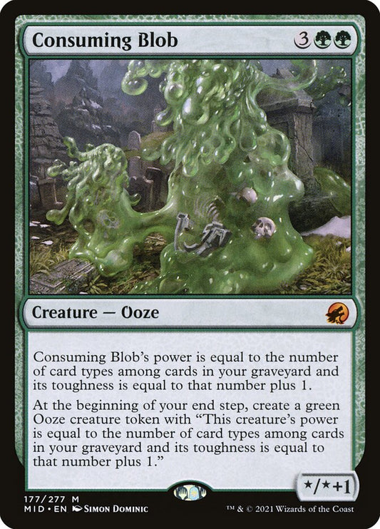 Consuming Blob – Innistrad: Midnight Hunt [MID] – English – #177