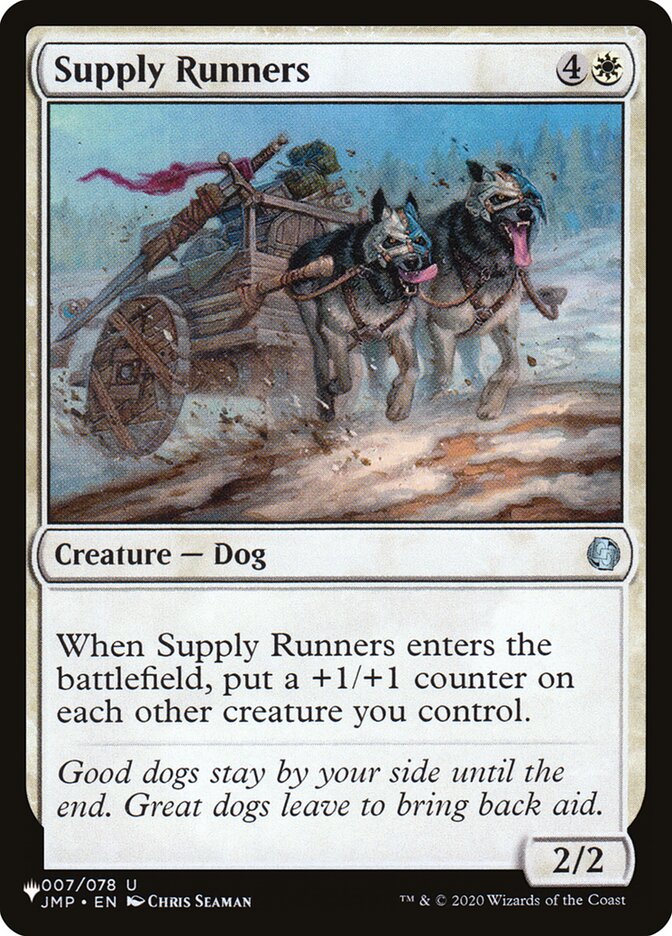 Supply Runners – The List [PLST] – English – #JMP-7