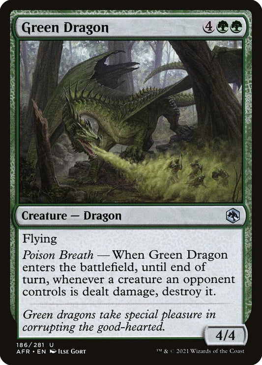 Green Dragon – Adventures in the Forgotten Realms [AFR] – English – #186