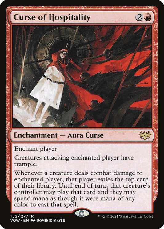 Curse of Hospitality – Innistrad: Crimson Vow [VOW] – English – #152