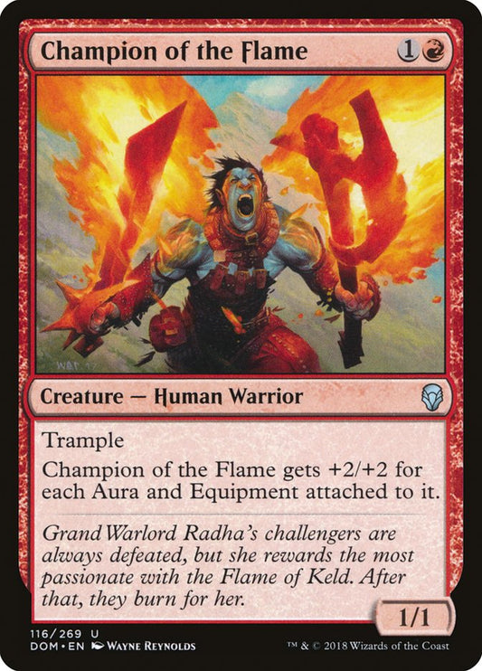 Champion of the Flame – Dominaria [DOM] – D – #116