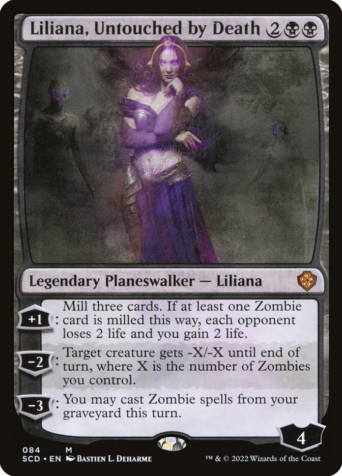 Liliana, Untouched by Death – Starter Commander Decks [SCD] – English – #84