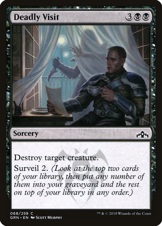 Deadly Visit – Guilds of Ravnica [GRN] – D – #68
