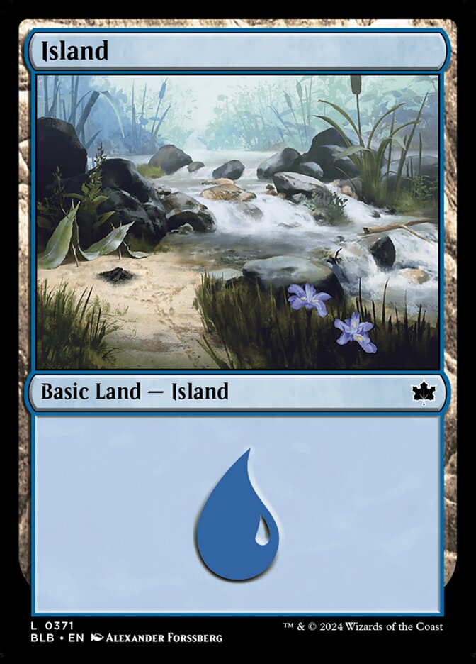 Island – Bloomburrow [BLB] – English – #371