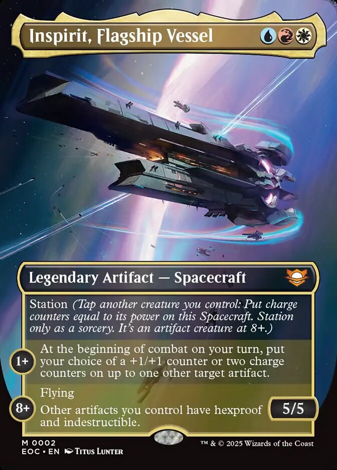 Inspirit, Flagship Vessel – Edge of Eternities Commander [EOC] – English – #2