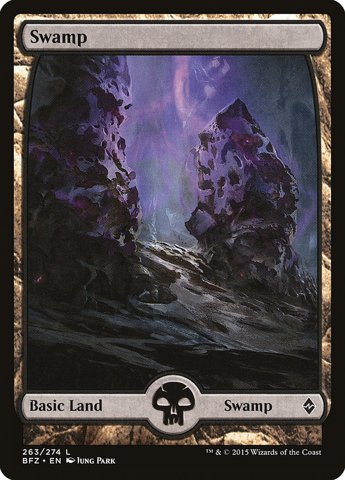 Swamp – Battle for Zendikar [BFZ] – English – #263