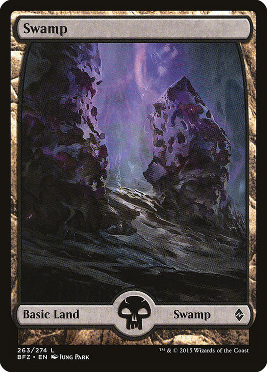 Swamp – Battle for Zendikar [BFZ] – English – #263