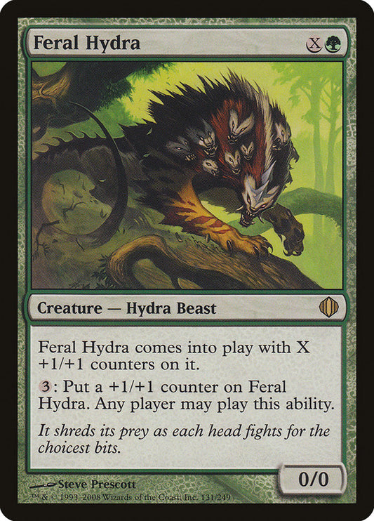 Feral Hydra – Shards of Alara [ALA] – English – #131