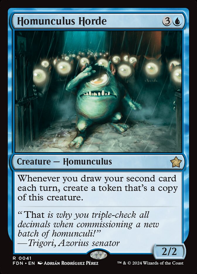 Homunculus Horde – Foundations [FDN] – D – #41