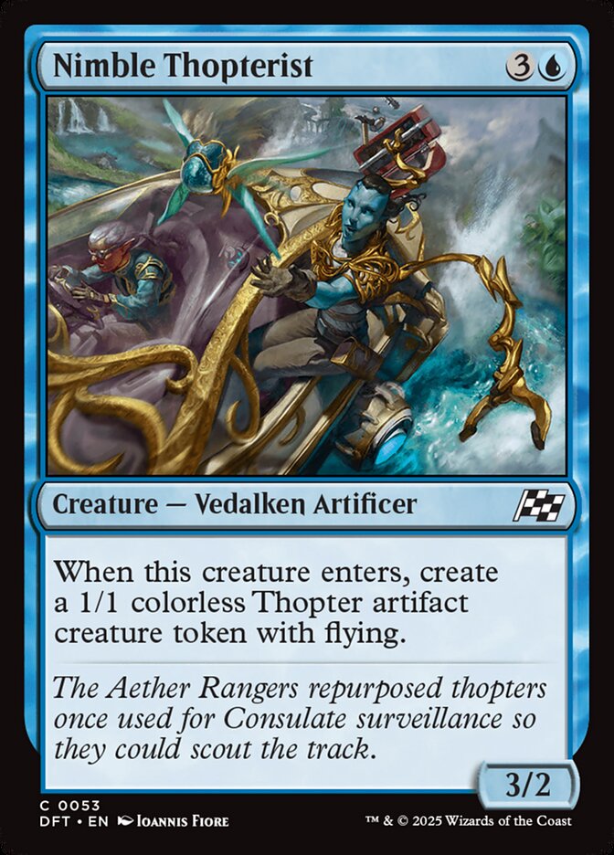 Nimble Thopterist – Aetherdrift [DFT] – D – #53