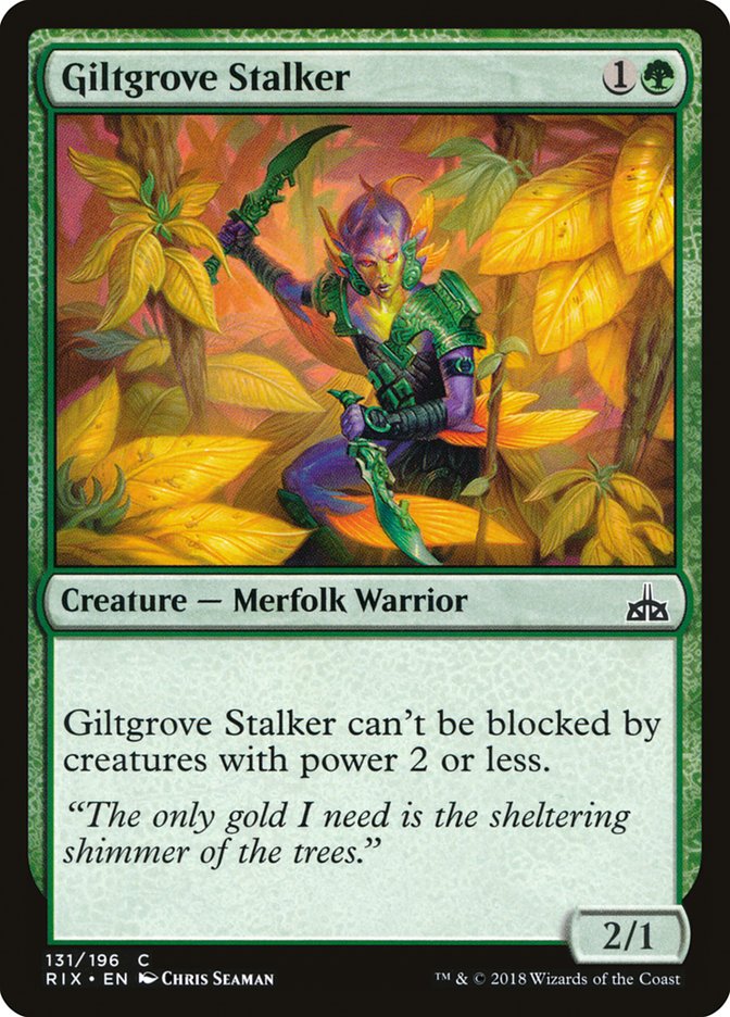 Giltgrove Stalker – Rivals of Ixalan [RIX] – D – #131
