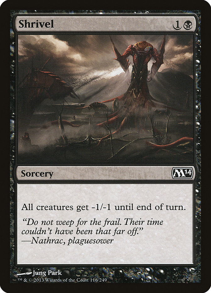 Shrivel – Magic 2014 [M14] – English – #116