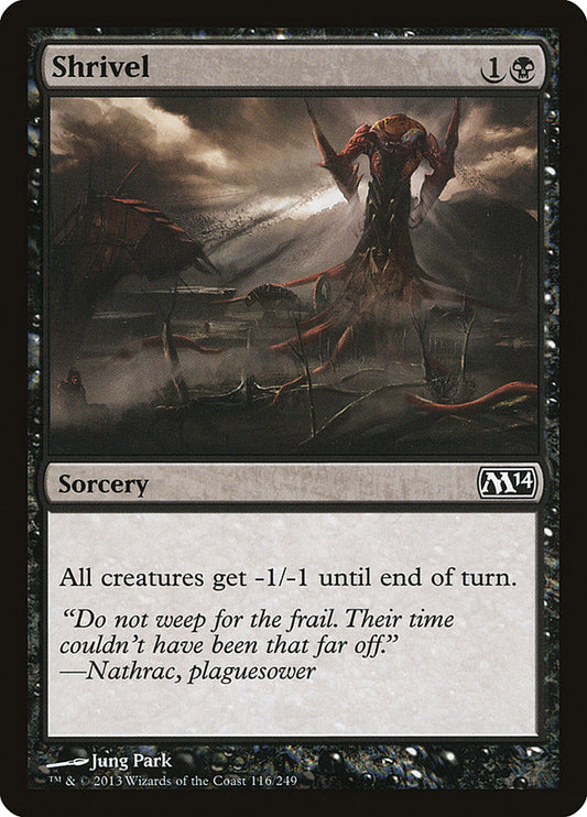 Shrivel – Magic 2014 [M14] – English – #116
