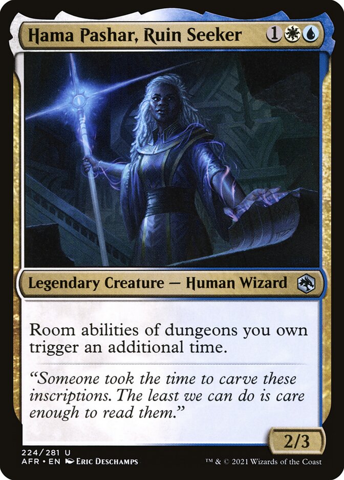Hama Pashar, Ruin Seeker – Adventures in the Forgotten Realms [AFR] – D – #224