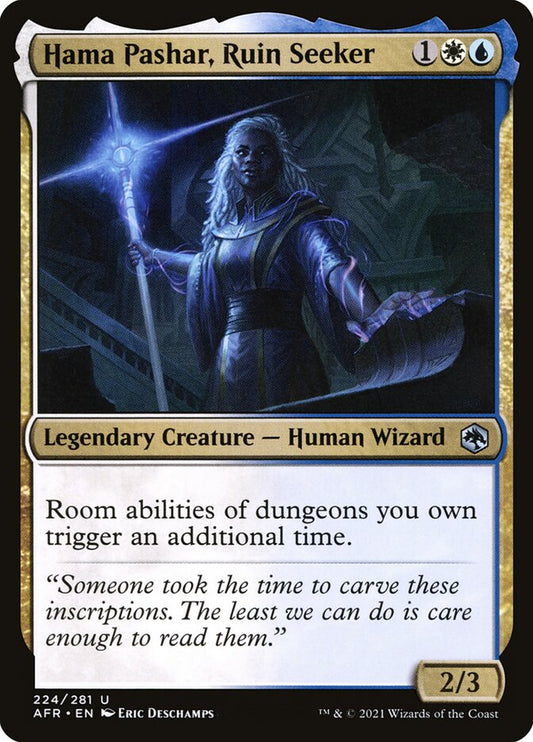 Hama Pashar, Ruin Seeker – Adventures in the Forgotten Realms [AFR] – D – #224