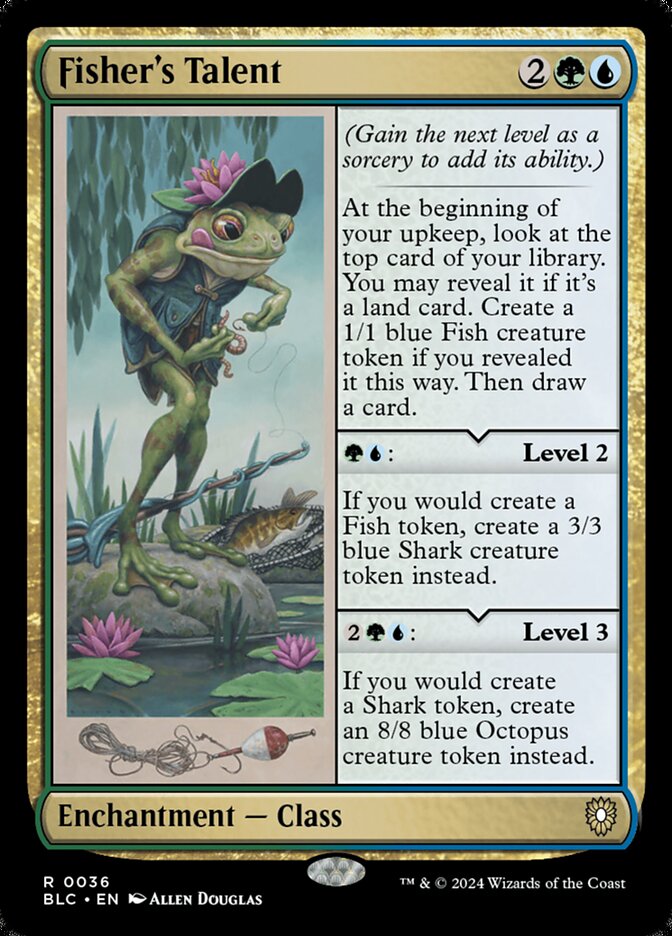 Fisher's Talent – Bloomburrow Commander [BLC] – English – #36