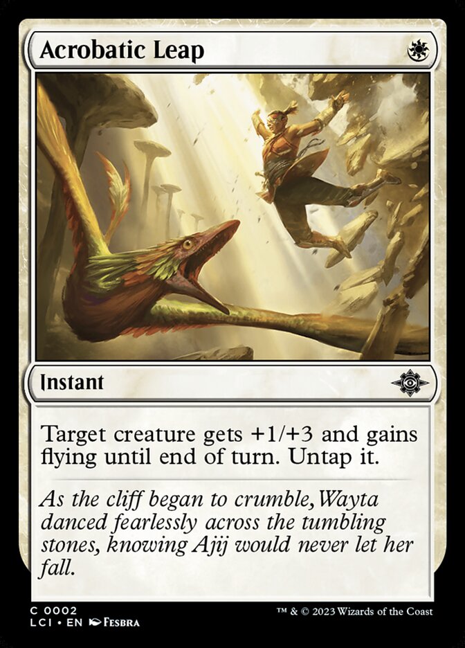 Acrobatic Leap – The Lost Caverns of Ixalan [LCI] – English – #2