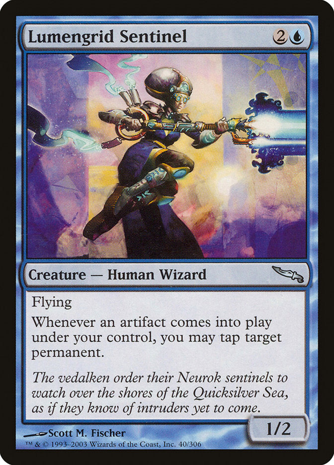 Lumengrid Sentinel – Mirrodin [MRD] – English – #40