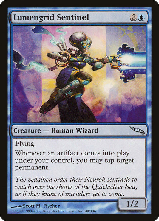 Lumengrid Sentinel – Mirrodin [MRD] – English – #40