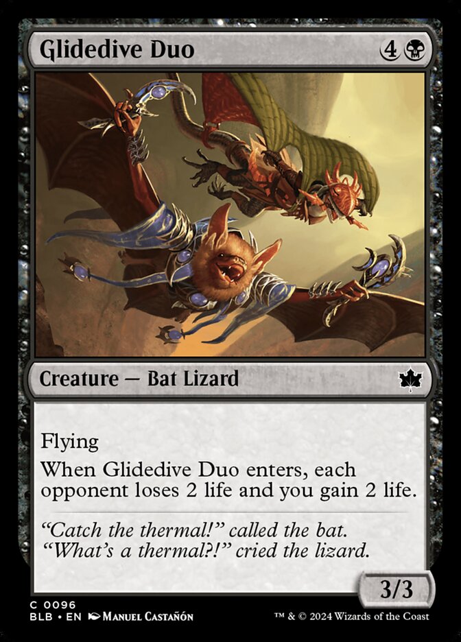 Glidedive Duo – Bloomburrow [BLB] – English – #96