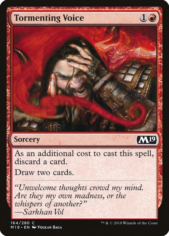 Tormenting Voice – Core Set 2019 [M19] – D – #164