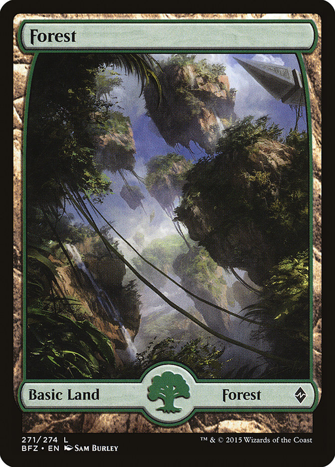 Forest – Battle for Zendikar [BFZ] – D – #271
