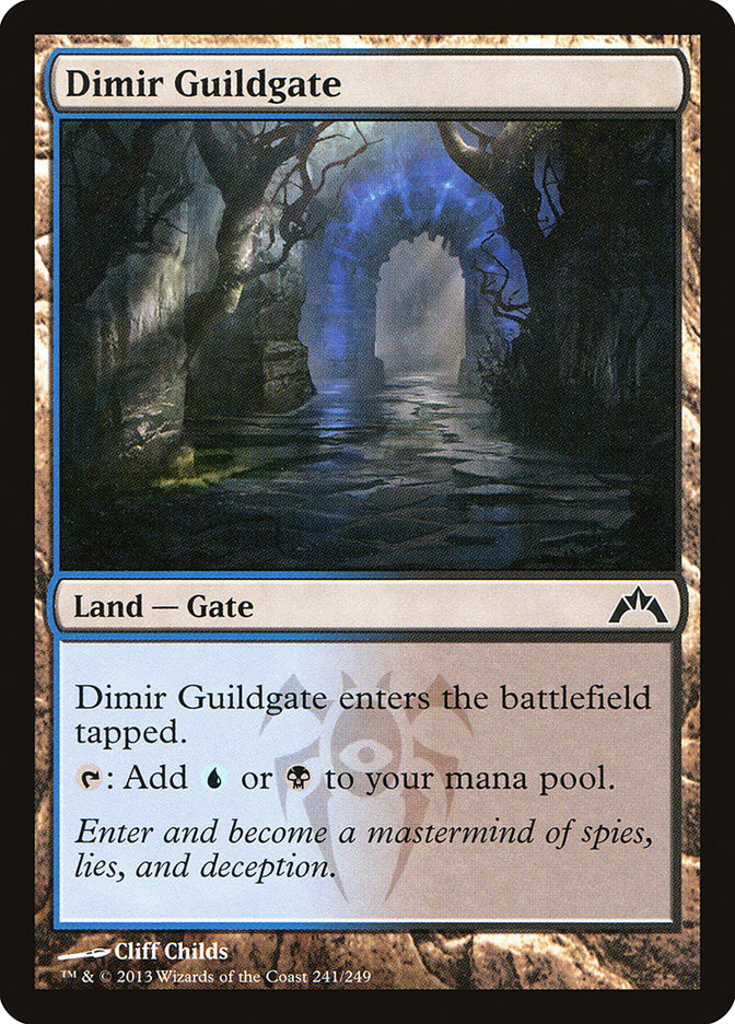Dimir Guildgate – Gatecrash [GTC] – D – #241