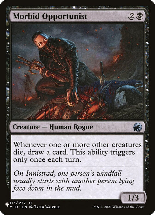 Morbid Opportunist – The List [PLST] – English – #MID-113