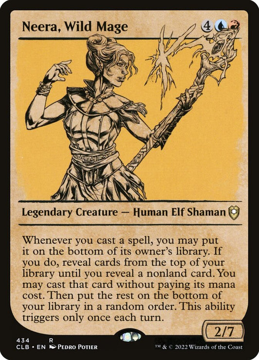 Neera, Wild Mage – Commander Legends: Battle for Baldur's Gate [CLB] – English – #434