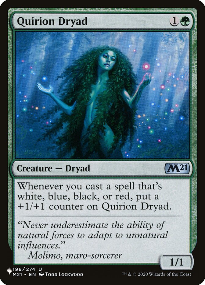 Quirion Dryad – The List [PLST] – English – #M21-198