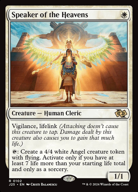 Speaker of the Heavens – Foundations Jumpstart [J25] – English – #102