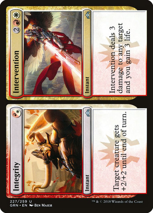 Integrity // Intervention – Guilds of Ravnica [GRN] – English – #227